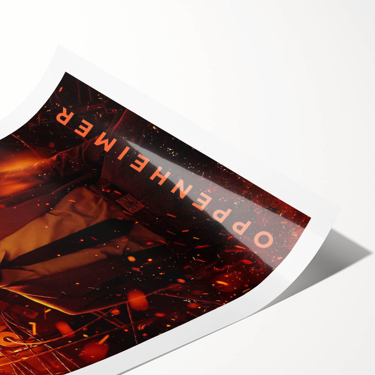 Oppenheimer 2020s Vintage Movie Poster – Retro Film Art Print