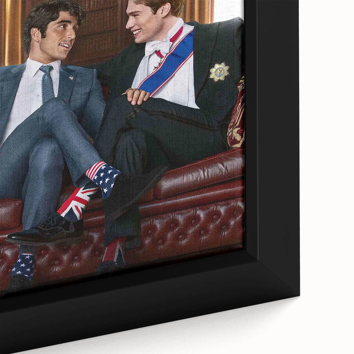 Red, White & Royal Blue 2020s Vintage Movie Poster – Romantic Wall Art