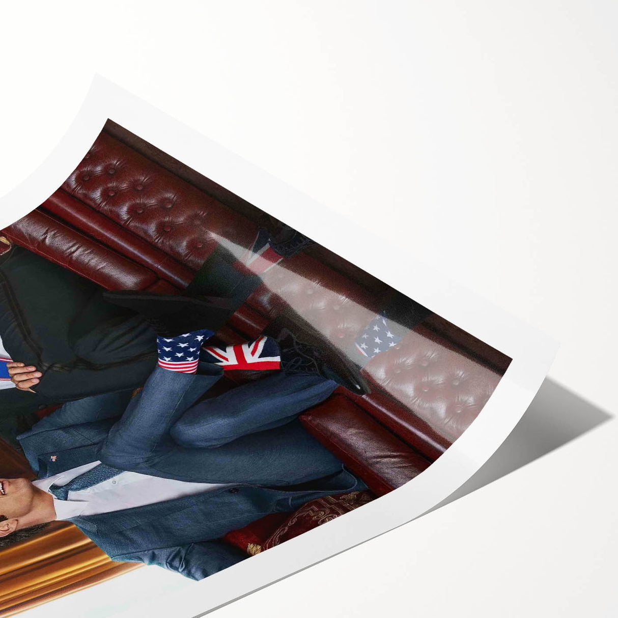 Red, White & Royal Blue 2020s Vintage Movie Poster – Romantic Wall Art