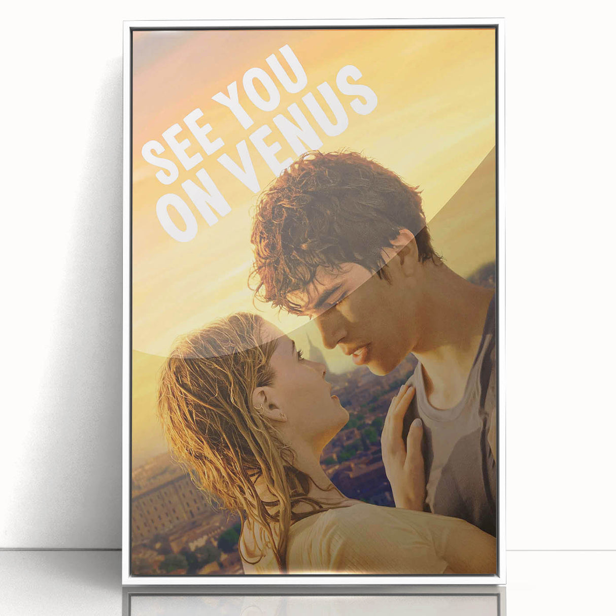2020s Vintage Movie Poster - See You on Venus Romantic Film Art