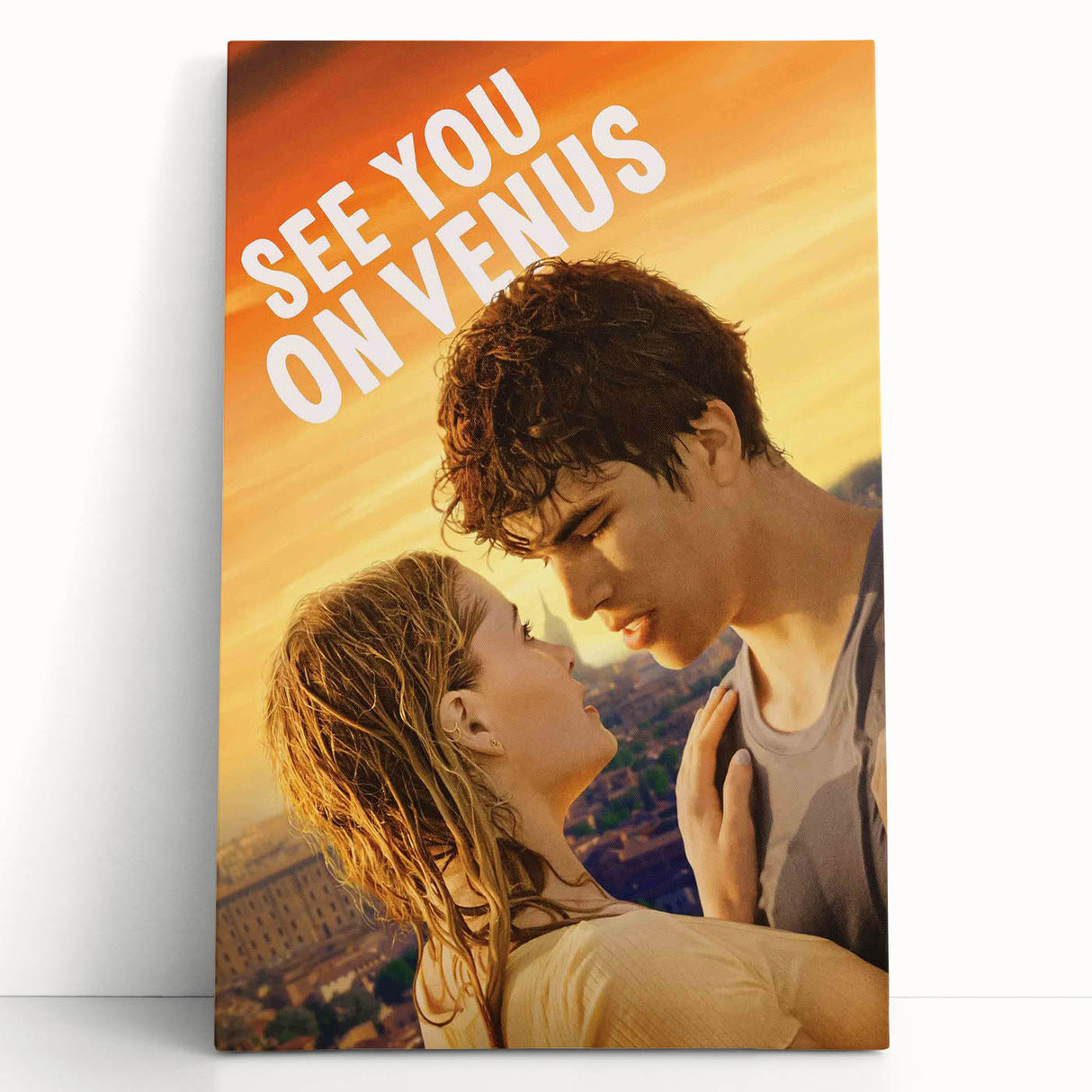 2020s Vintage Movie Poster - See You on Venus Romantic Film Art