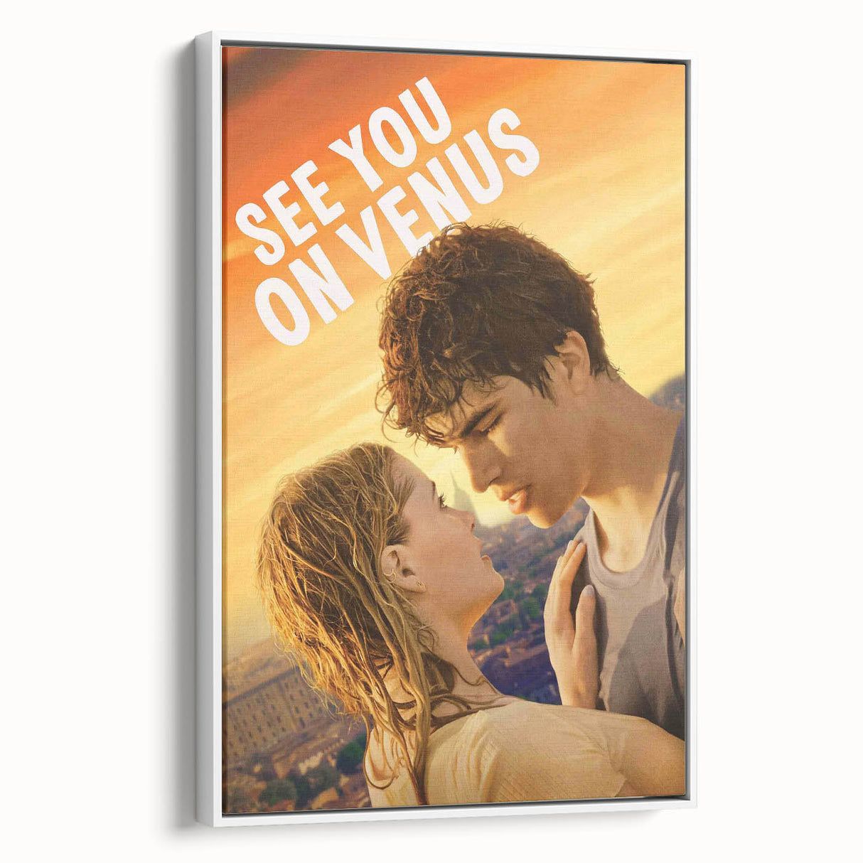 2020s Vintage Movie Poster - See You on Venus Romantic Film Art