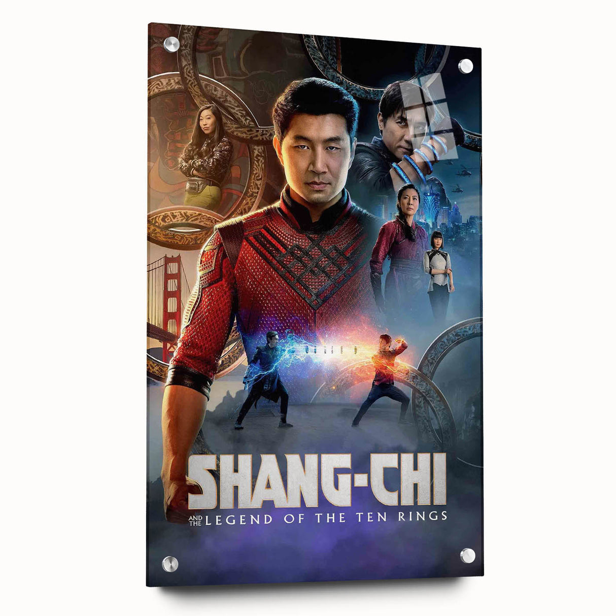 2020s Vintage Movie Poster - Shang-Chi and the Legend of the Ten Rings