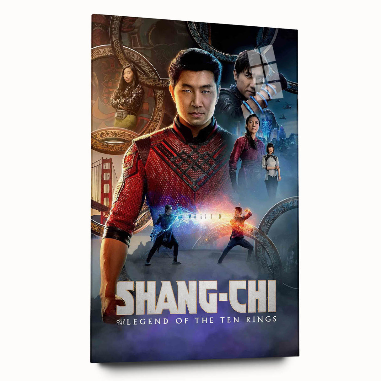 2020s Vintage Movie Poster - Shang-Chi and the Legend of the Ten Rings