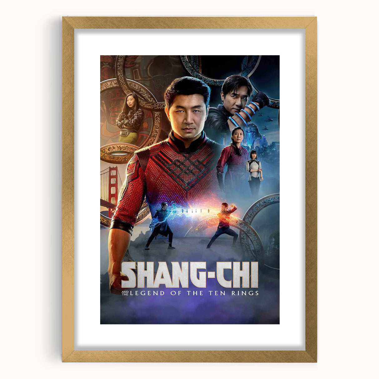 2020s Vintage Movie Poster - Shang-Chi and the Legend of the Ten Rings