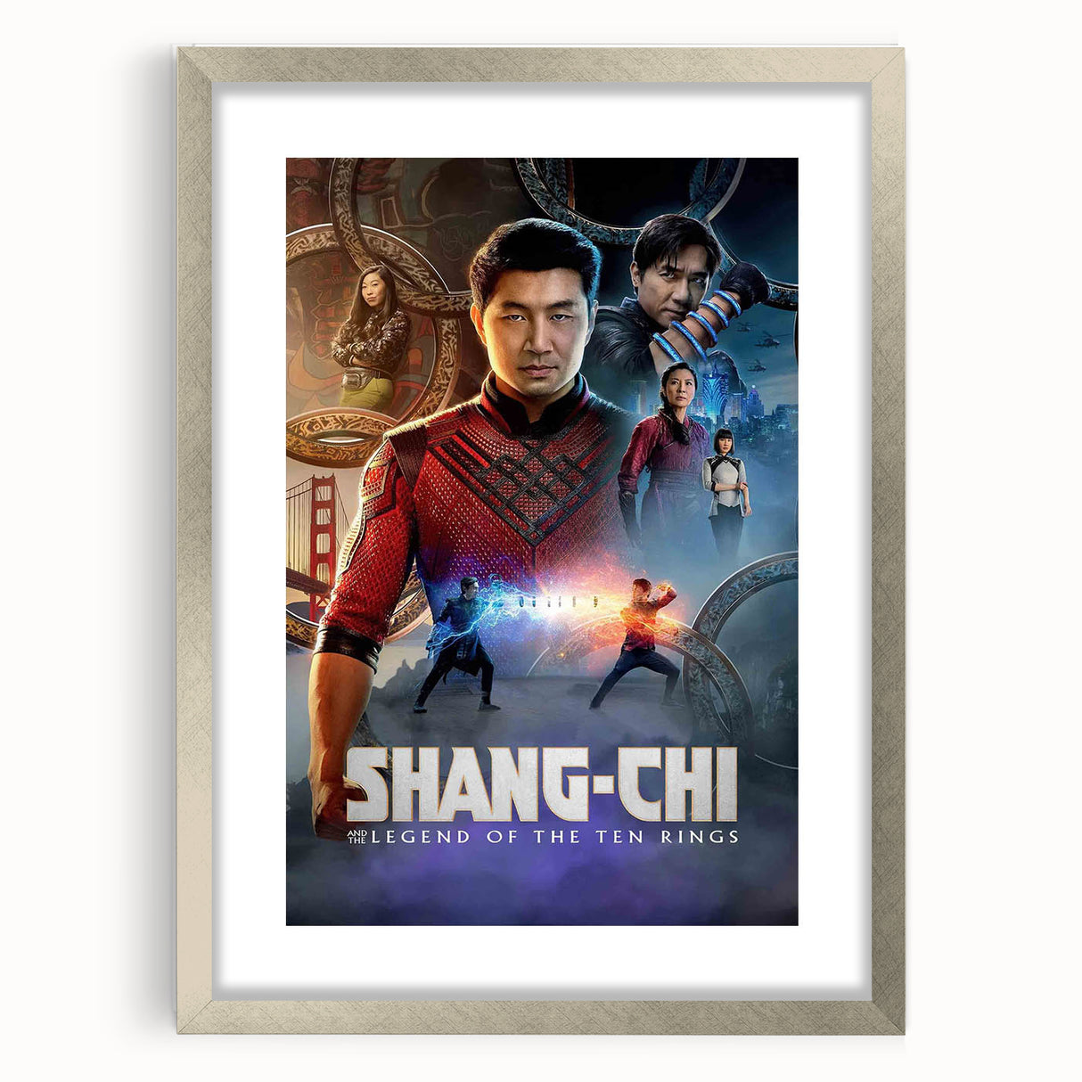 2020s Vintage Movie Poster - Shang-Chi and the Legend of the Ten Rings
