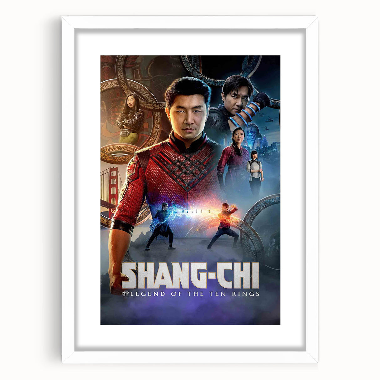 2020s Vintage Movie Poster - Shang-Chi and the Legend of the Ten Rings