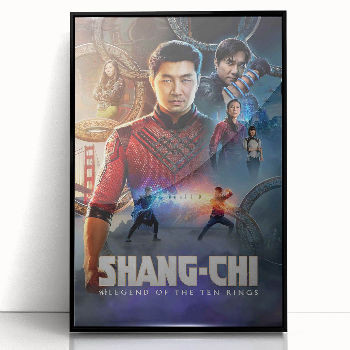 2020s Vintage Movie Poster - Shang-Chi and the Legend of the Ten Rings