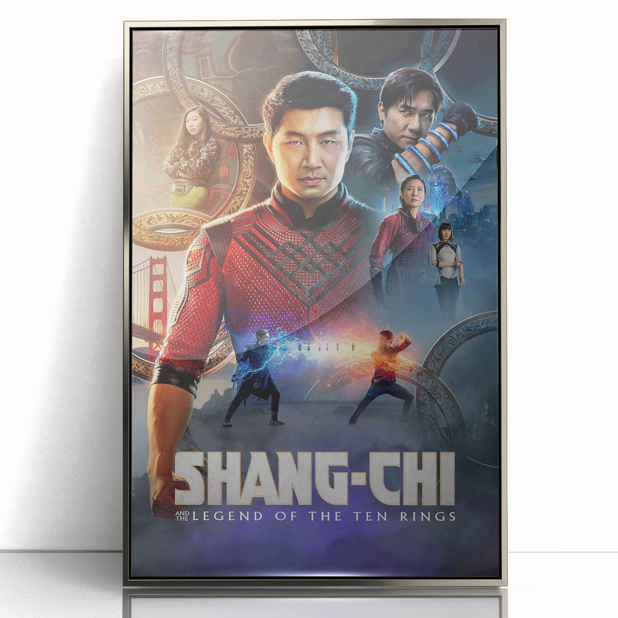 2020s Vintage Movie Poster - Shang-Chi and the Legend of the Ten Rings