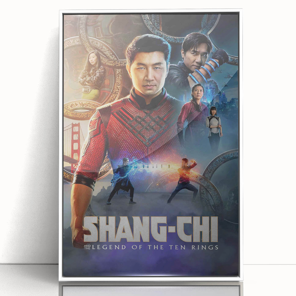 2020s Vintage Movie Poster - Shang-Chi and the Legend of the Ten Rings