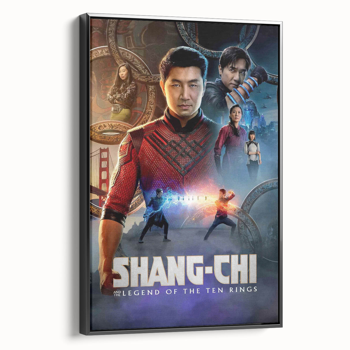 2020s Vintage Movie Poster - Shang-Chi and the Legend of the Ten Rings