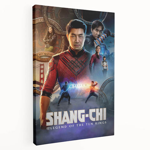 2020s Vintage Movie Poster - Shang-Chi and the Legend of the Ten Rings