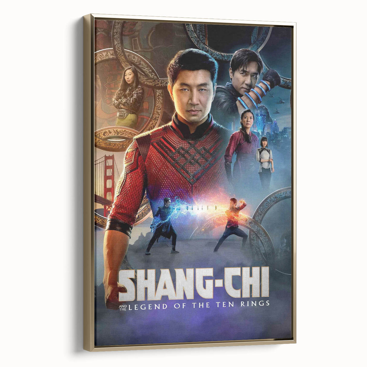 2020s Vintage Movie Poster - Shang-Chi and the Legend of the Ten Rings