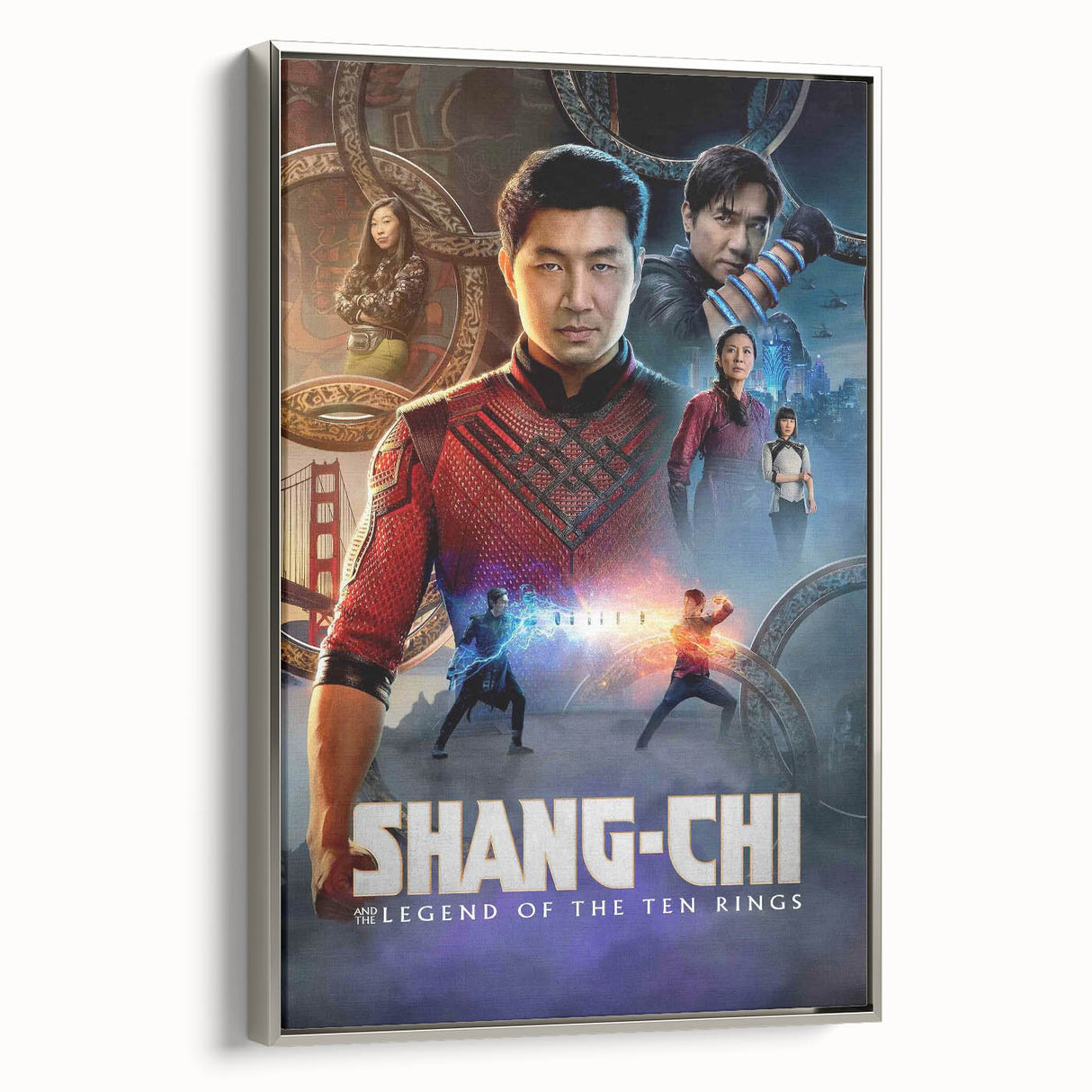 2020s Vintage Movie Poster - Shang-Chi and the Legend of the Ten Rings