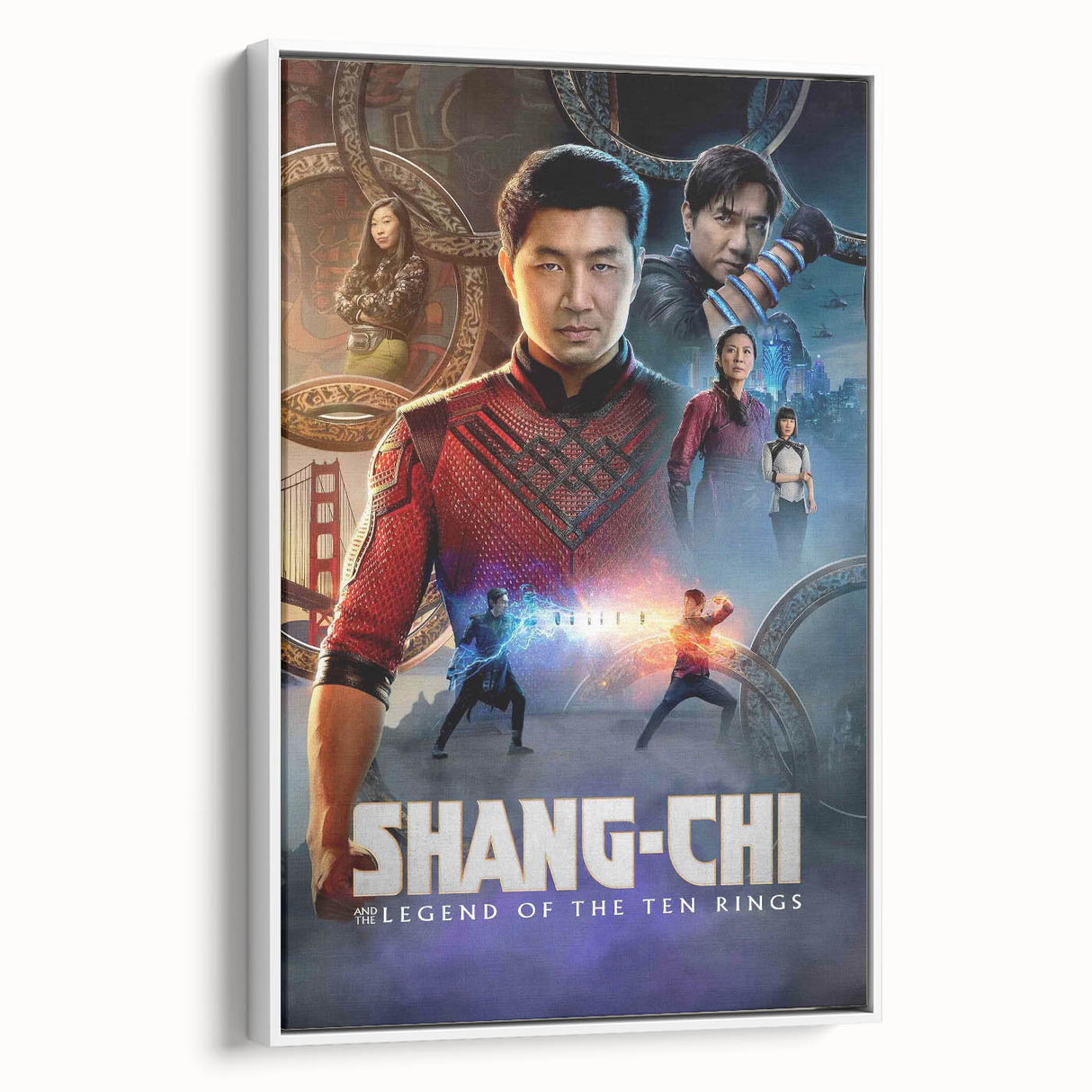 2020s Vintage Movie Poster - Shang-Chi and the Legend of the Ten Rings