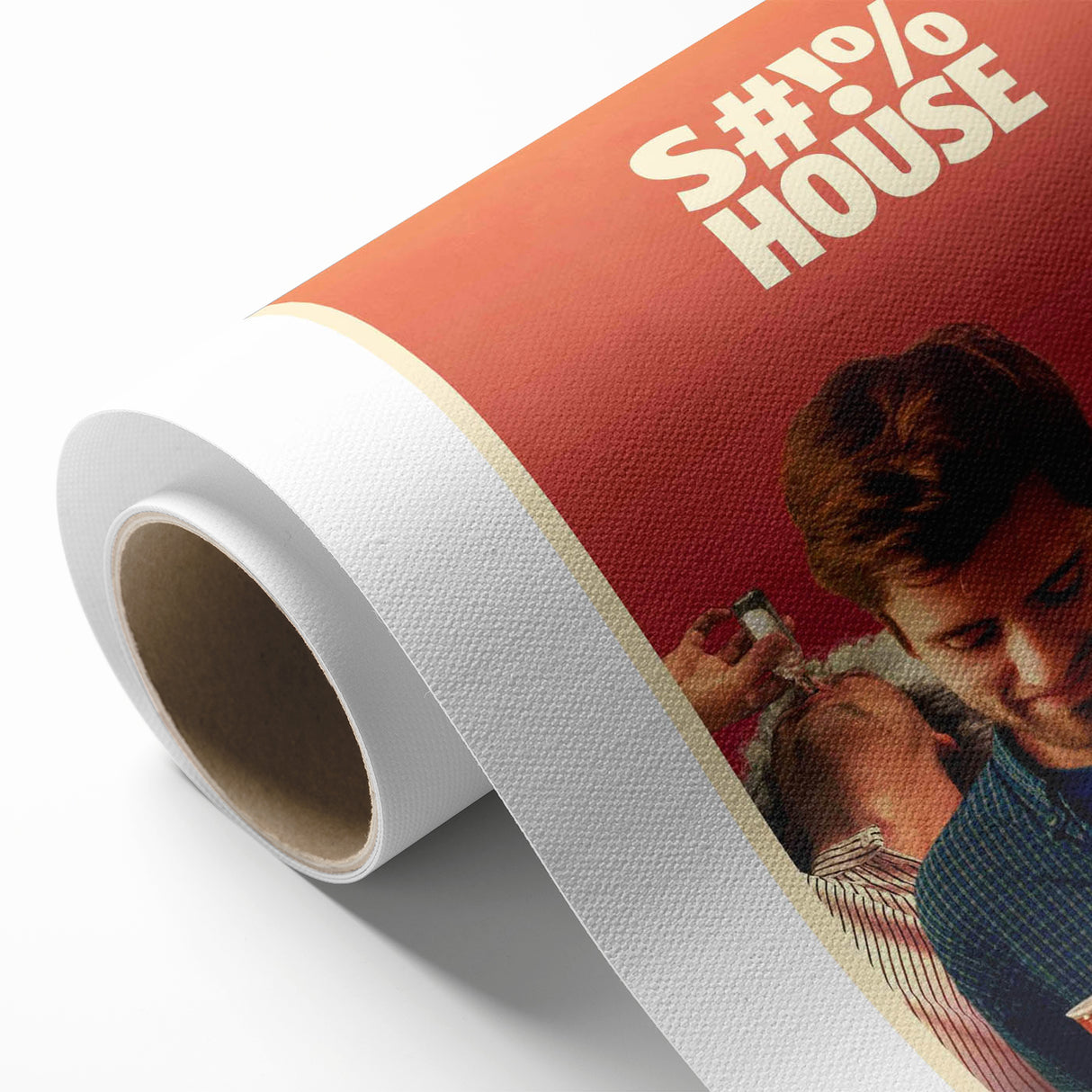 2020s Vintage Movie Poster - S#!% House Indie Film Art