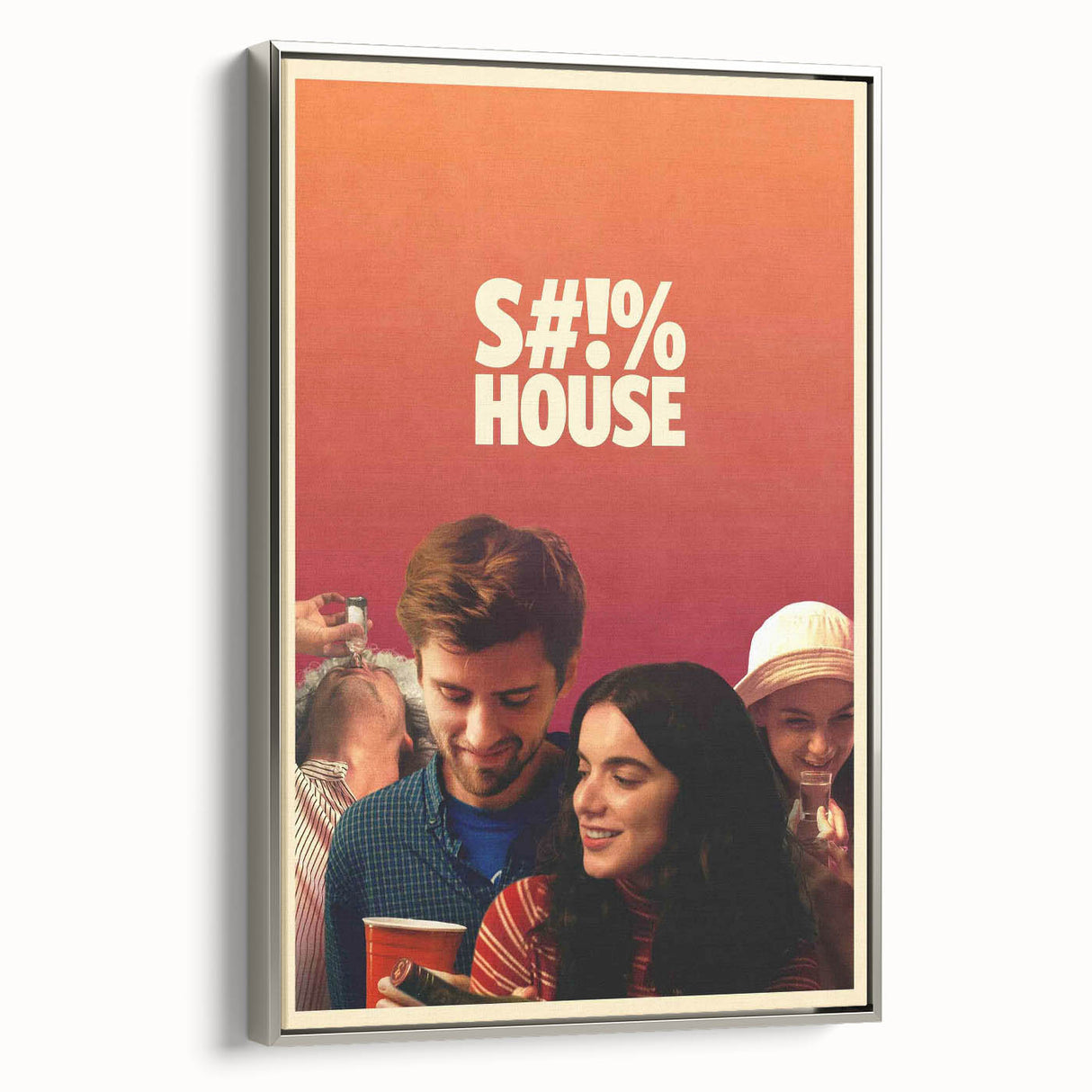 2020s Vintage Movie Poster - S#!% House Indie Film Art