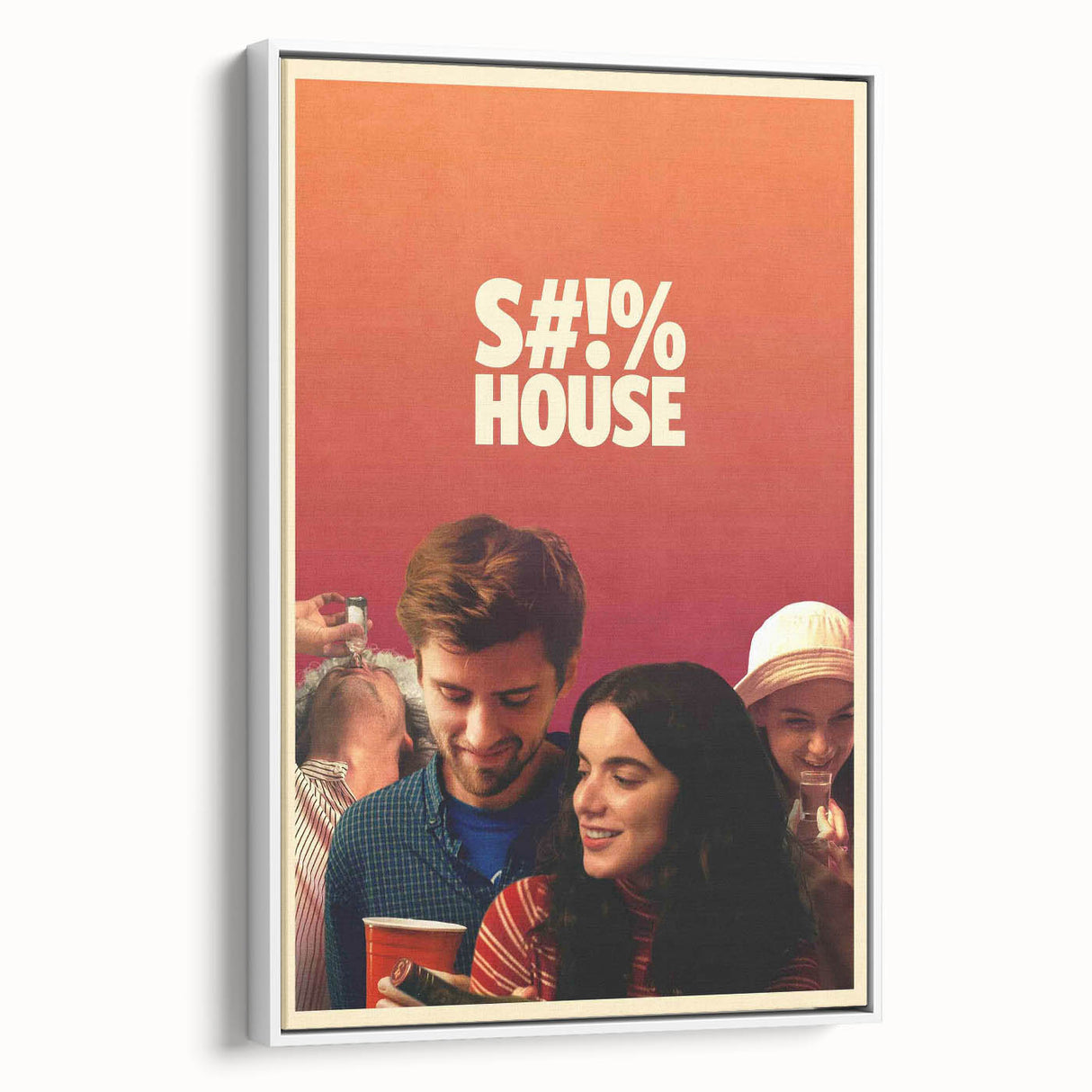 2020s Vintage Movie Poster - S#!% House Indie Film Art