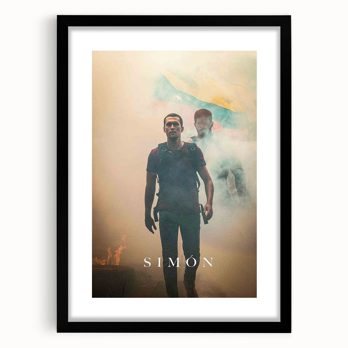 2020s Vintage Movie Poster - Simón Drama Film Art