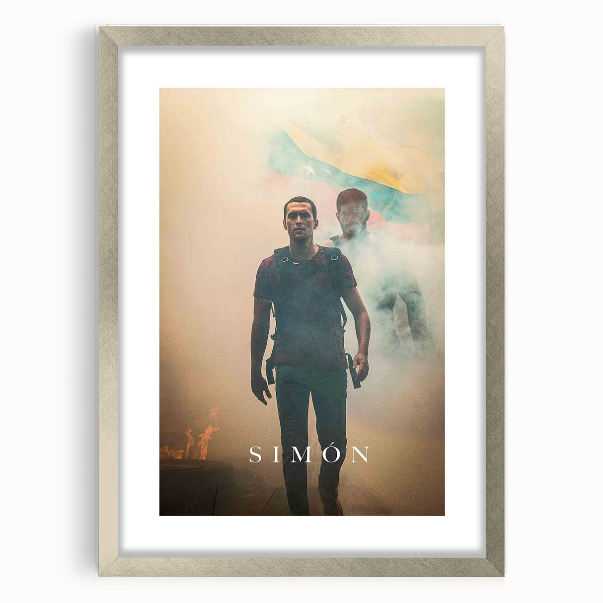 2020s Vintage Movie Poster - Simón Drama Film Art