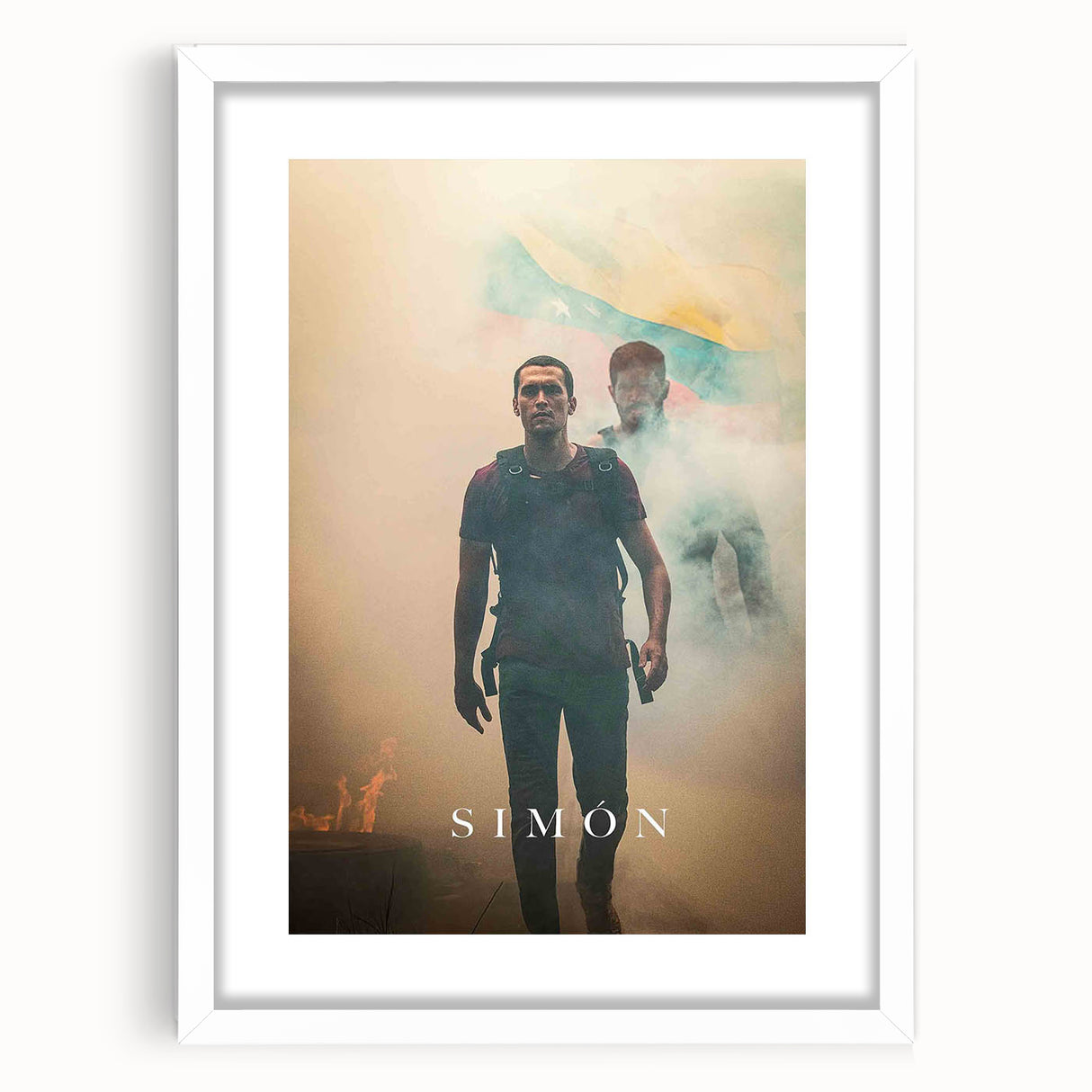 2020s Vintage Movie Poster - Simón Drama Film Art