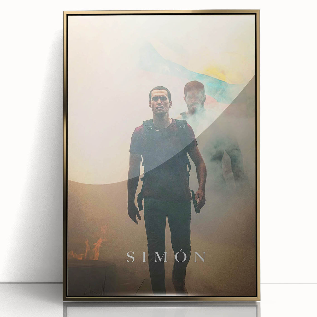 2020s Vintage Movie Poster - Simón Drama Film Art