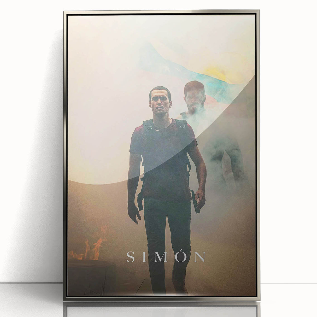 2020s Vintage Movie Poster - Simón Drama Film Art