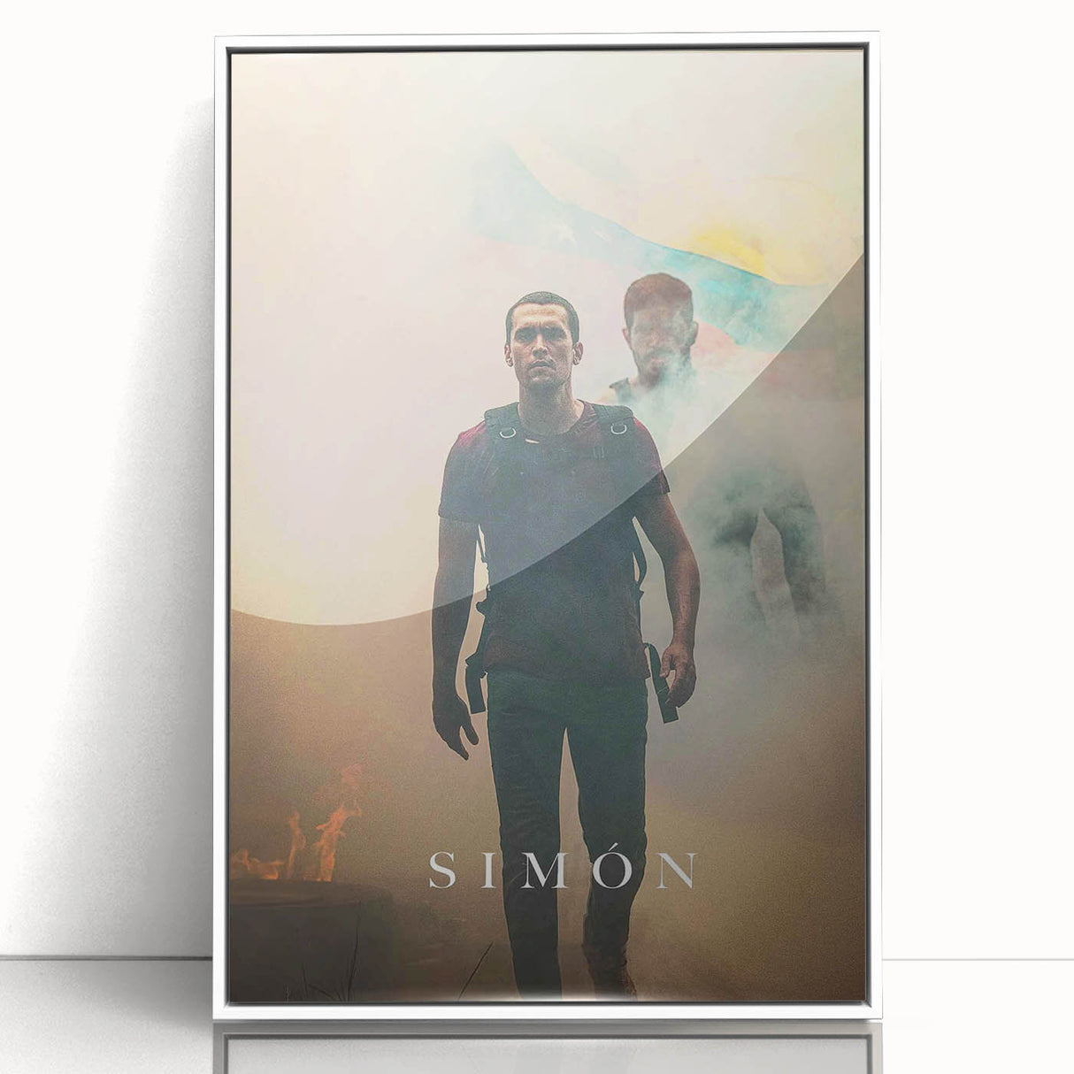 2020s Vintage Movie Poster - Simón Drama Film Art