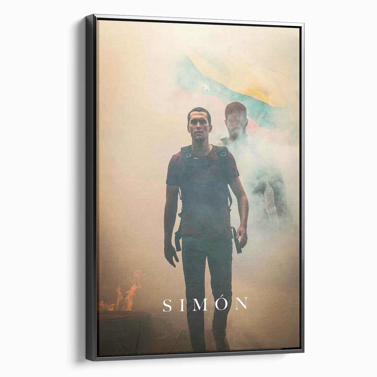 2020s Vintage Movie Poster - Simón Drama Film Art