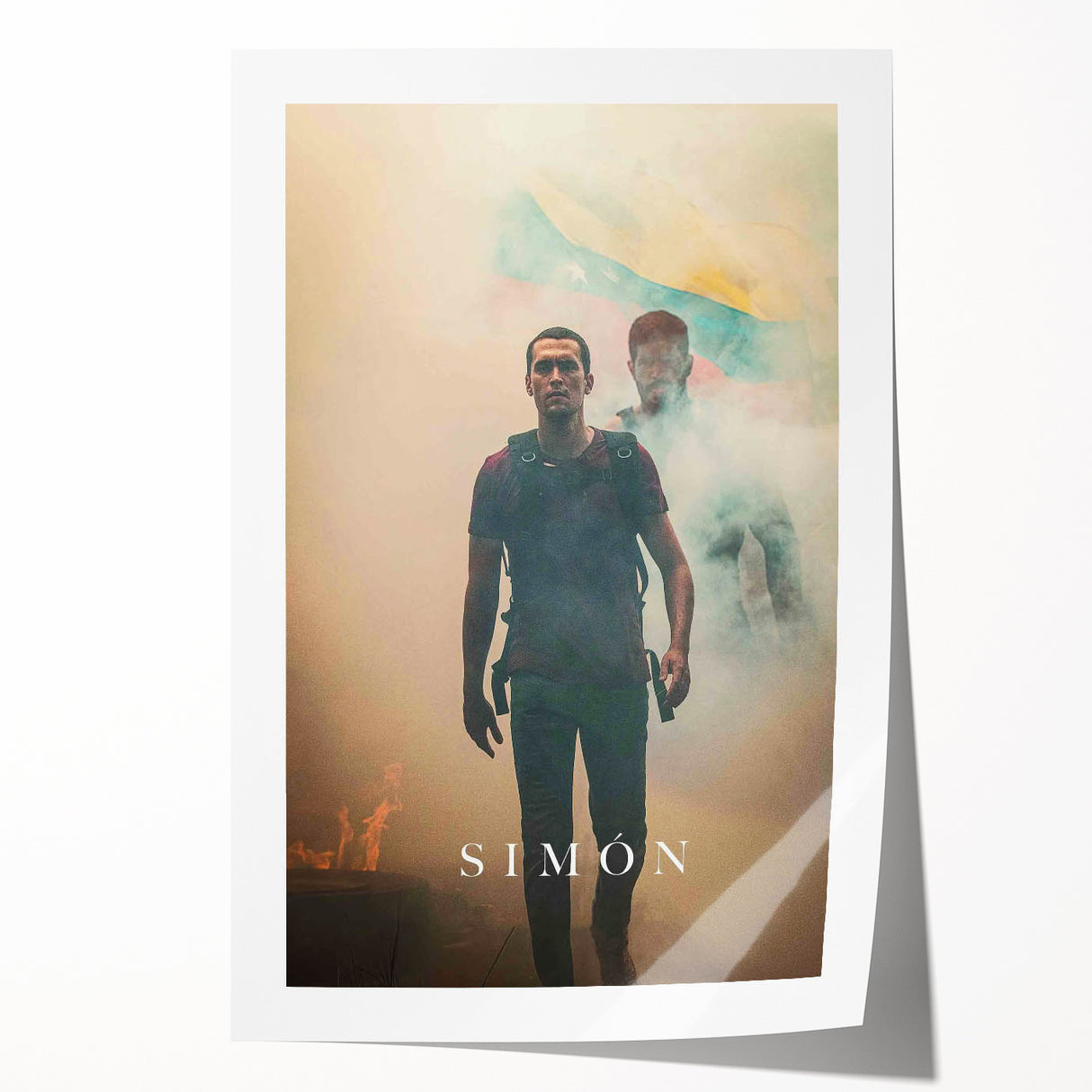 2020s Vintage Movie Poster - Simón Drama Film Art