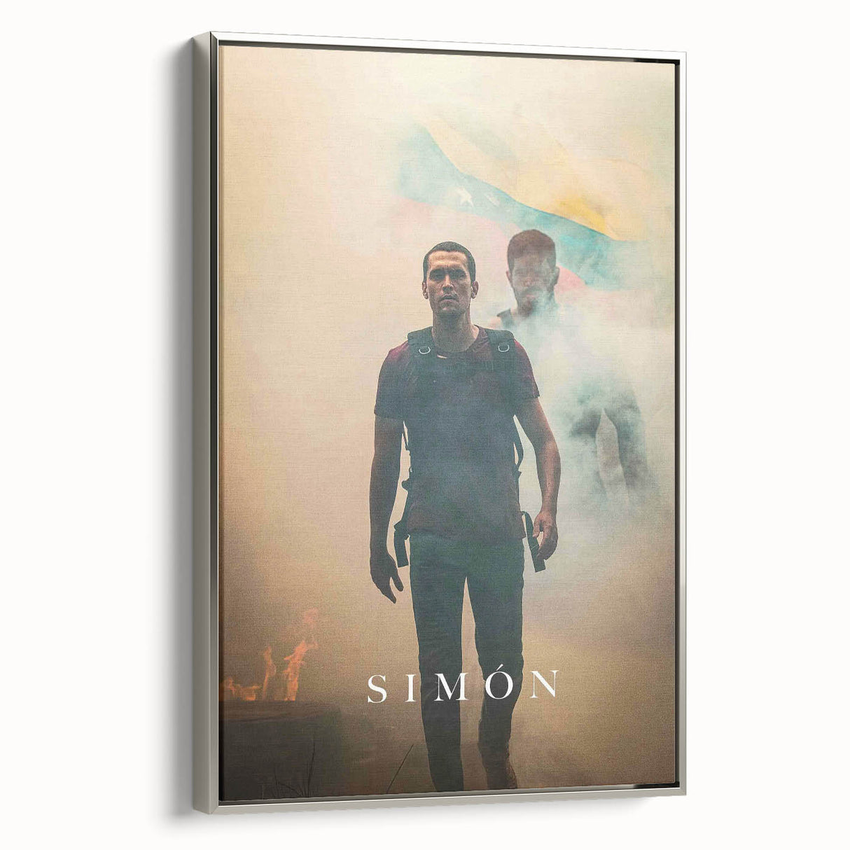 2020s Vintage Movie Poster - Simón Drama Film Art