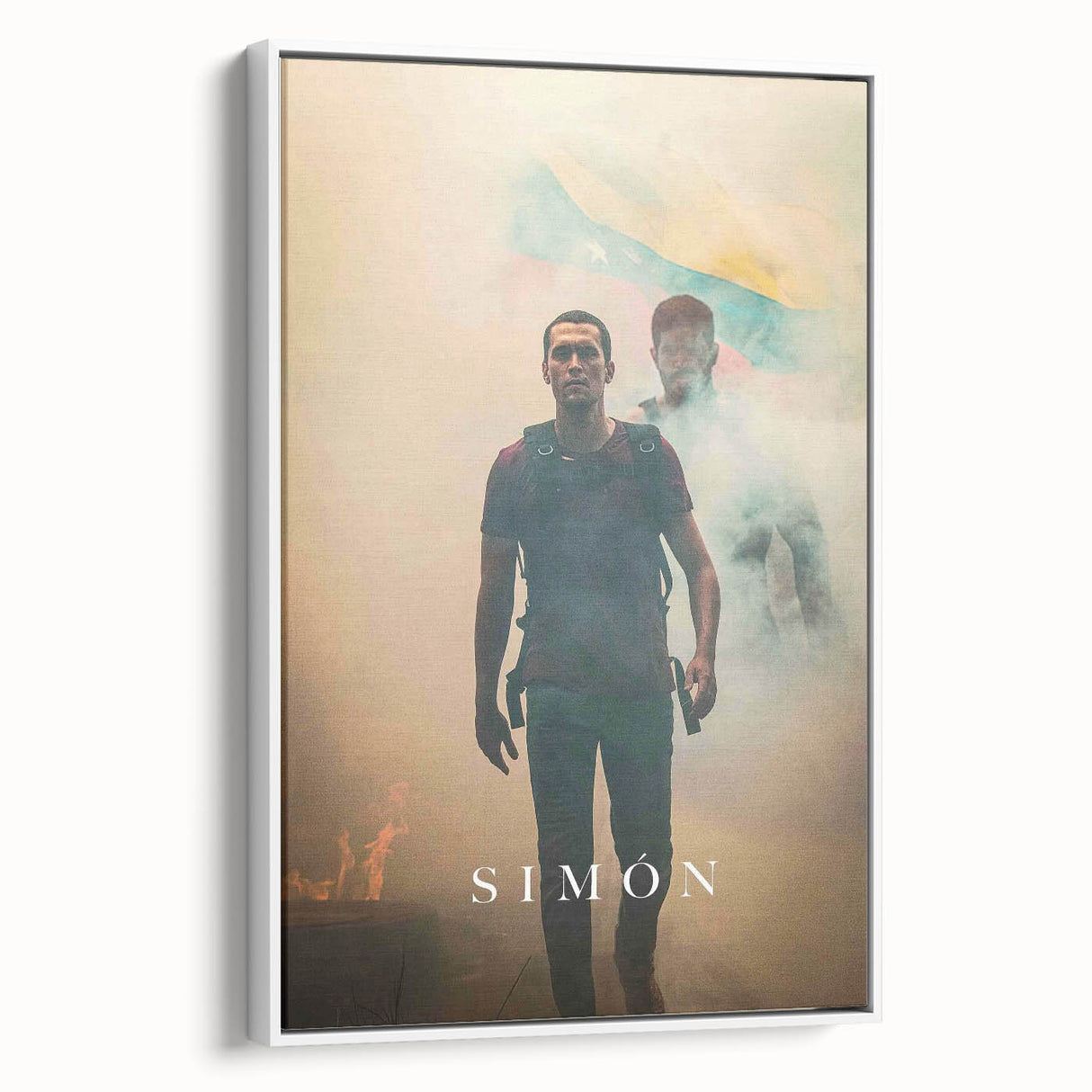 2020s Vintage Movie Poster - Simón Drama Film Art