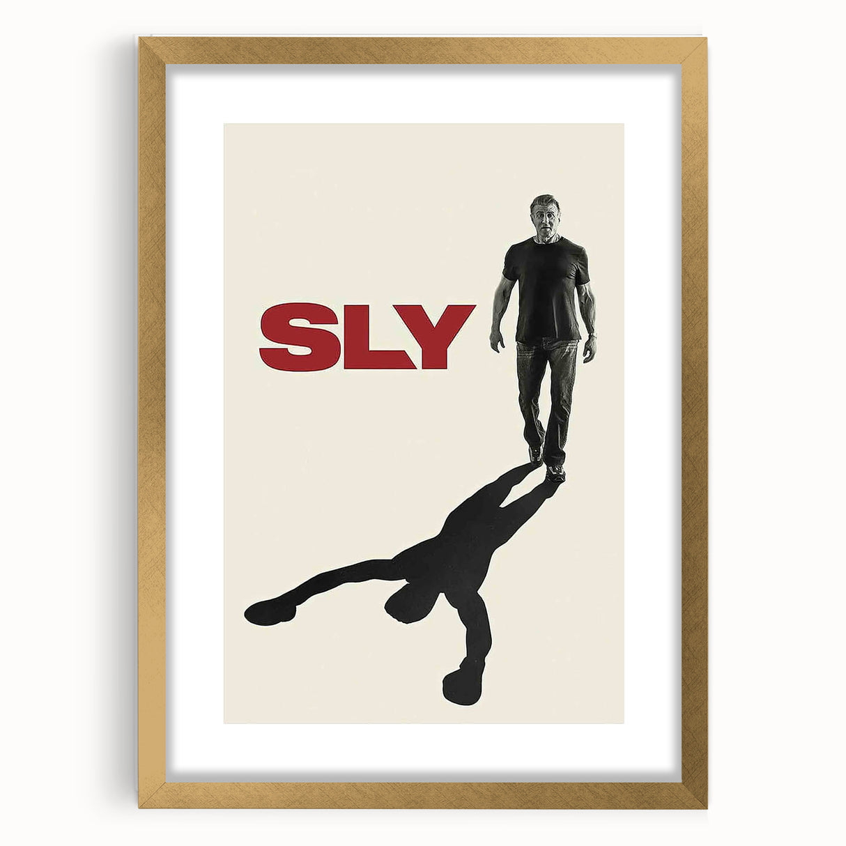 2020s Vintage Movie Poster - Sly Documentary Film Art