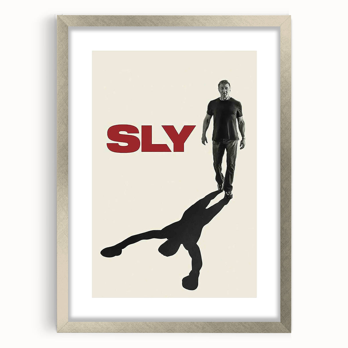 2020s Vintage Movie Poster - Sly Documentary Film Art