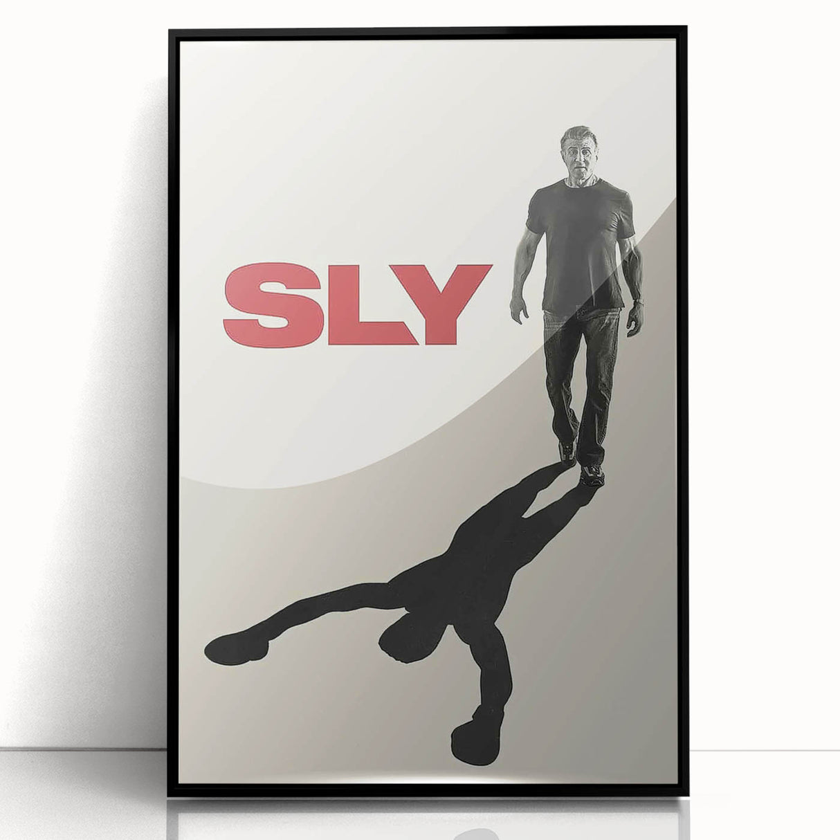 2020s Vintage Movie Poster - Sly Documentary Film Art