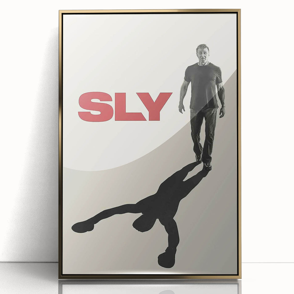 2020s Vintage Movie Poster - Sly Documentary Film Art