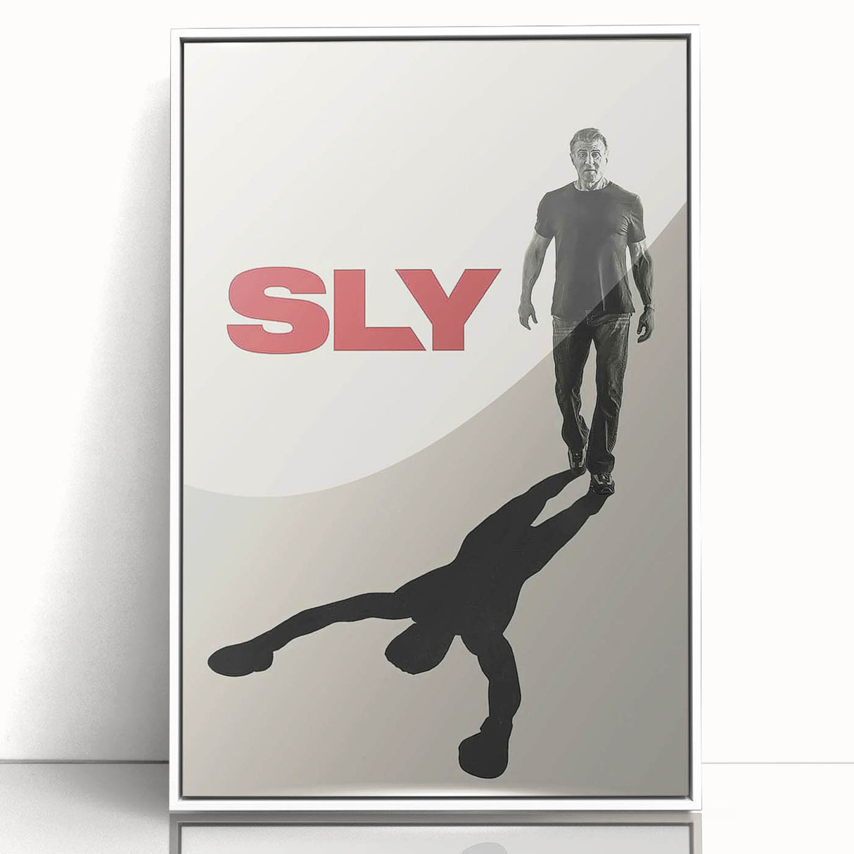 2020s Vintage Movie Poster - Sly Documentary Film Art