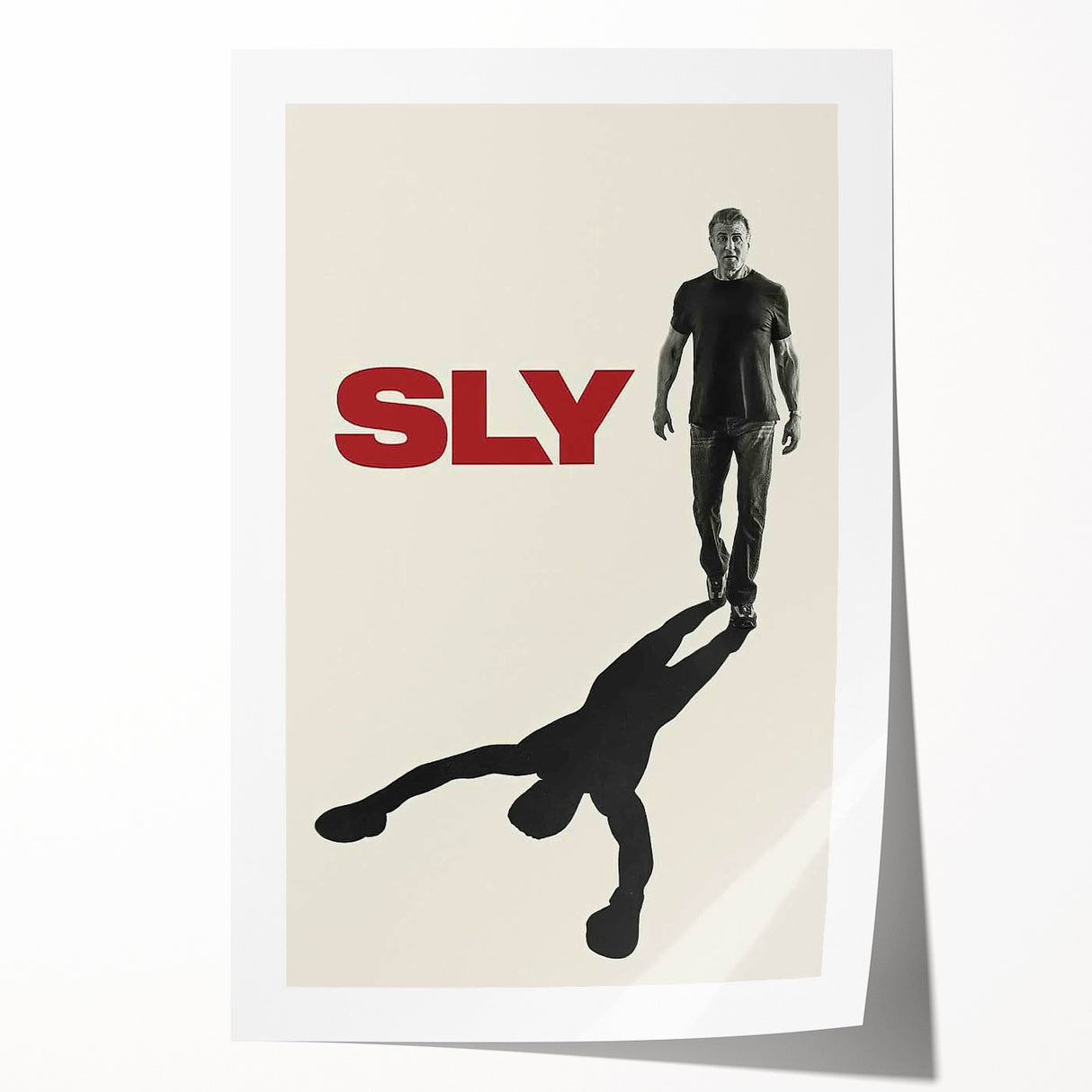 2020s Vintage Movie Poster - Sly Documentary Film Art