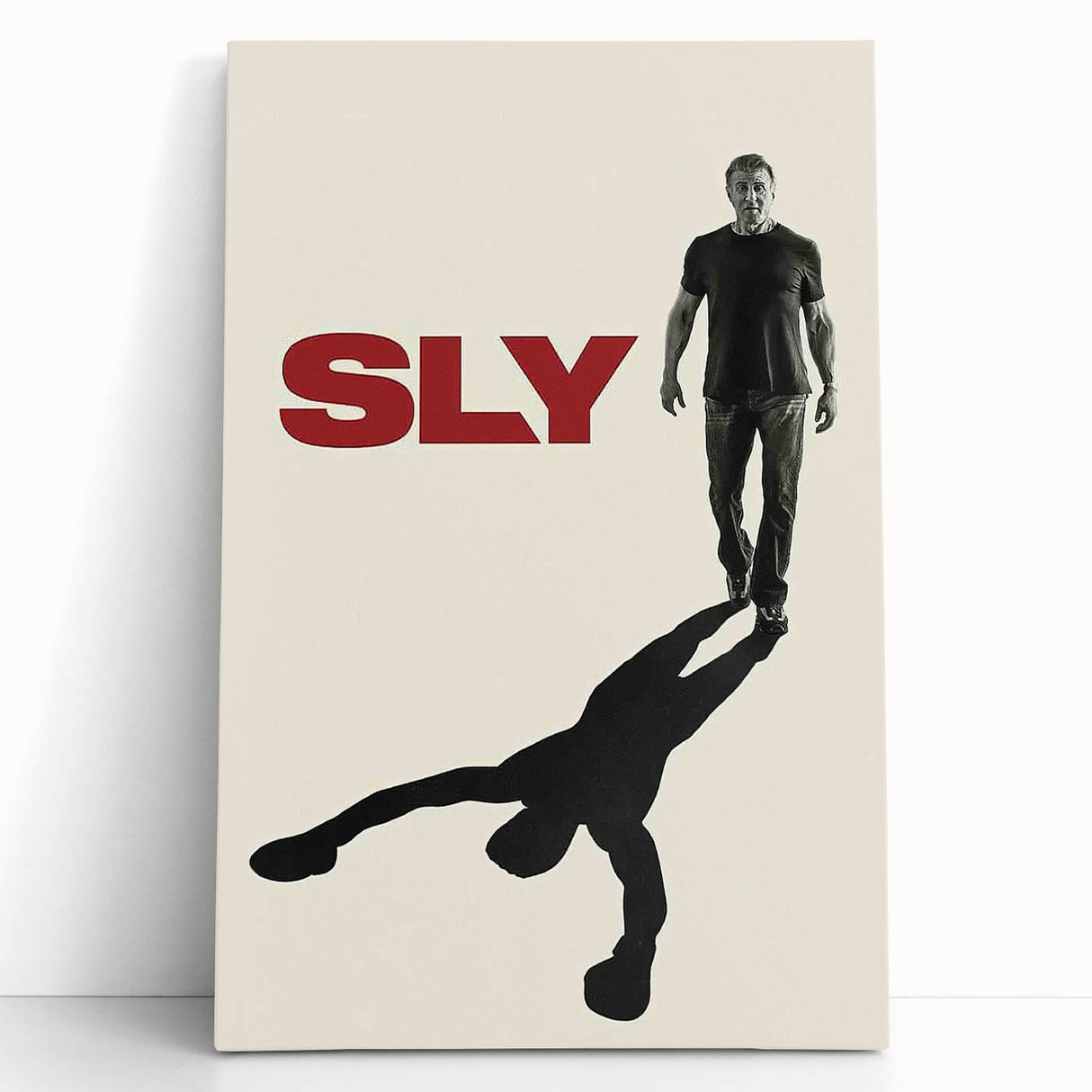 2020s Vintage Movie Poster - Sly Documentary Film Art