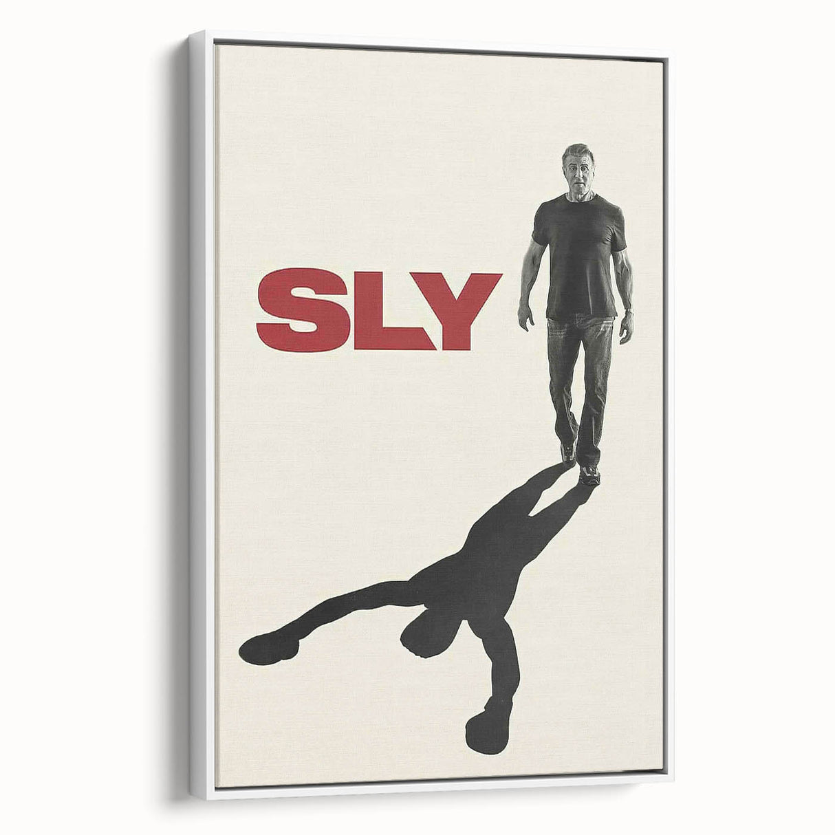 2020s Vintage Movie Poster - Sly Documentary Film Art