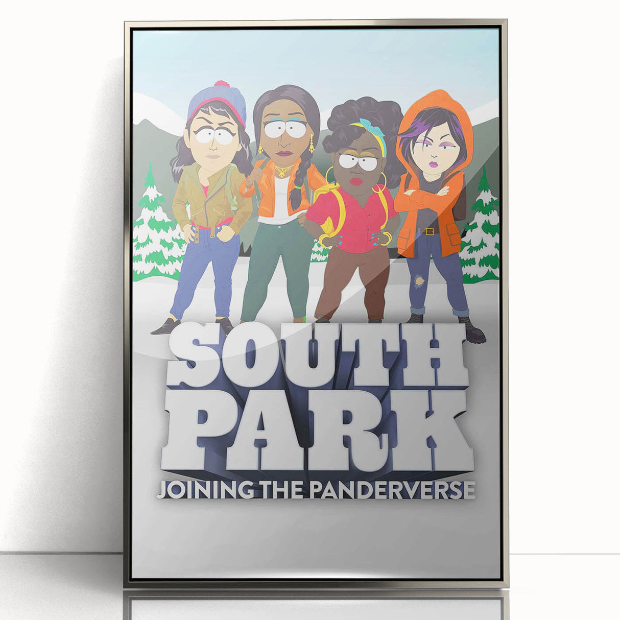 South Park Panderverse Poster – 2020s Vintage Retro Film Art