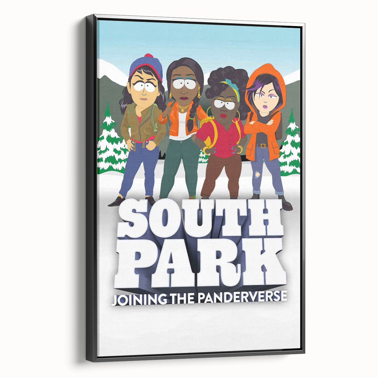 South Park Panderverse Poster – 2020s Vintage Retro Film Art