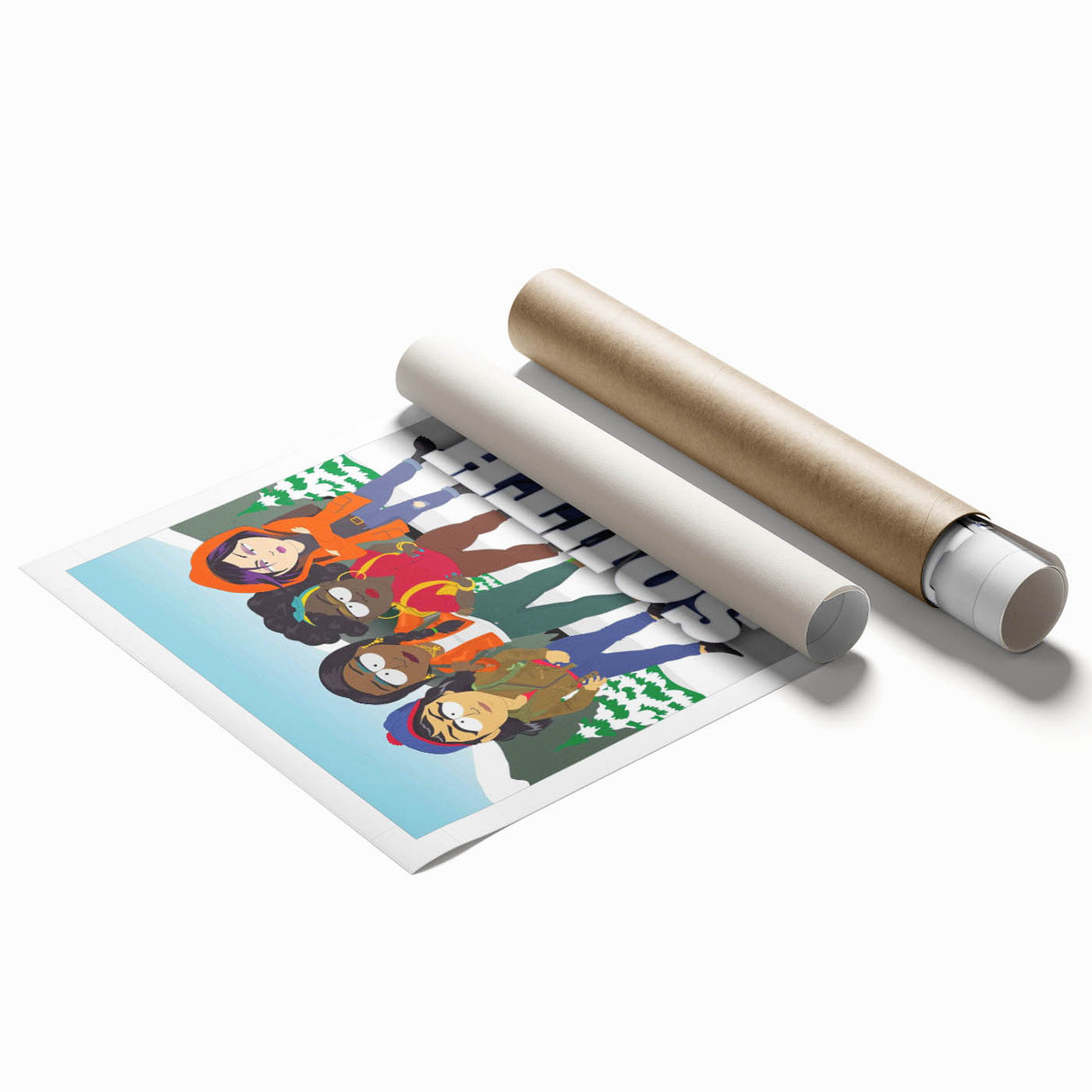 South Park Panderverse Poster – 2020s Vintage Retro Film Art