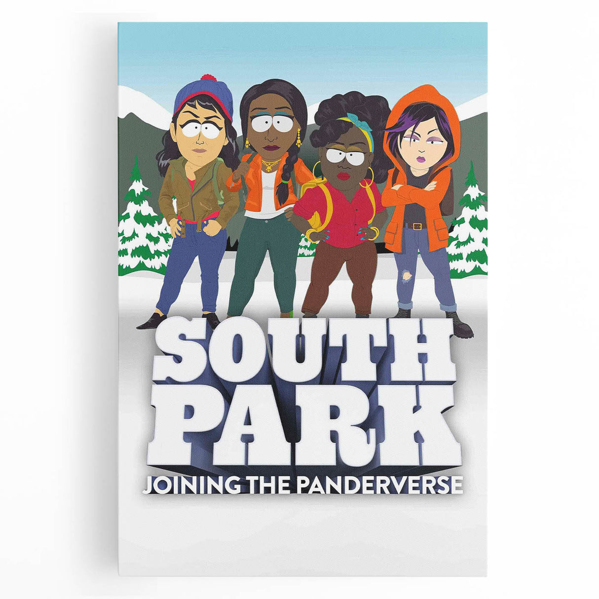 South Park Panderverse Poster – 2020s Vintage Retro Film Art