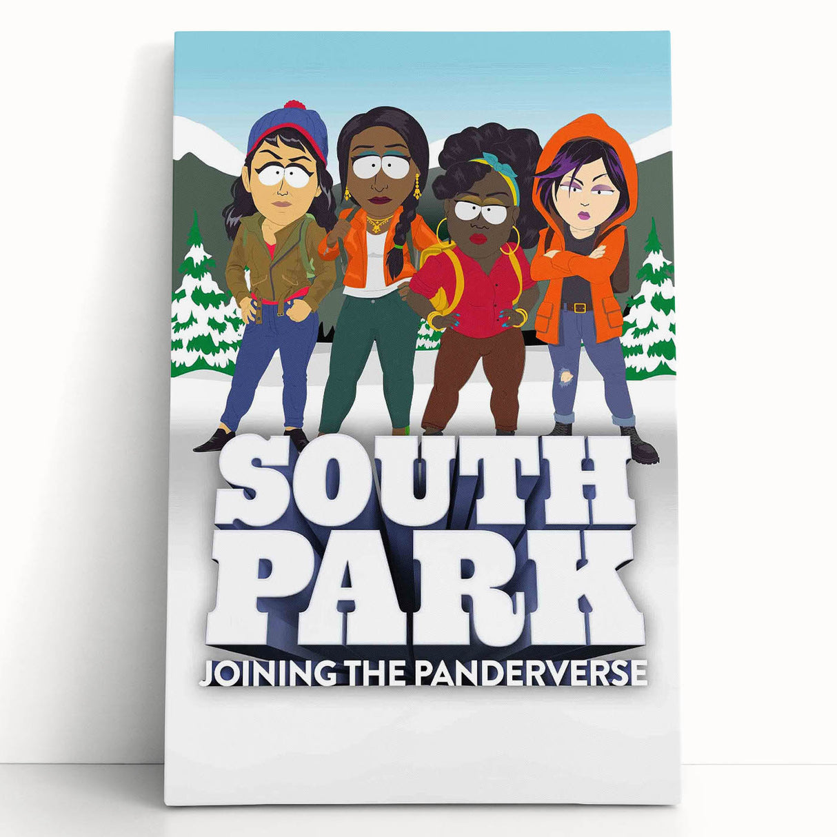 South Park Panderverse Poster – 2020s Vintage Retro Film Art