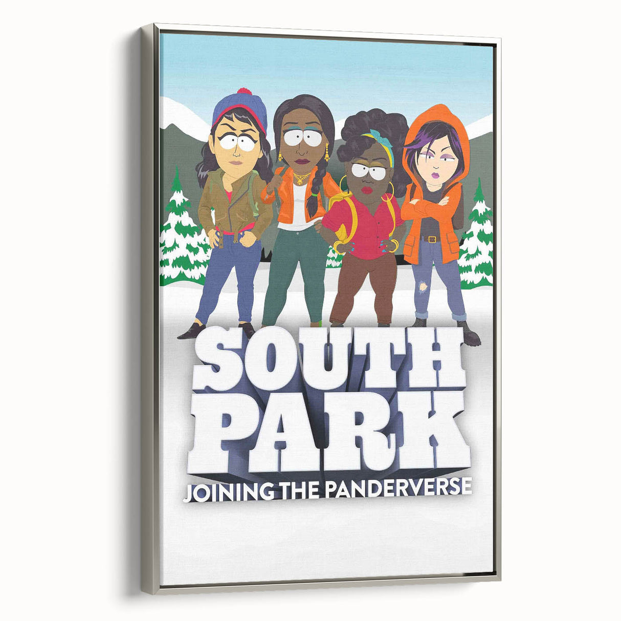 South Park Panderverse Poster – 2020s Vintage Retro Film Art