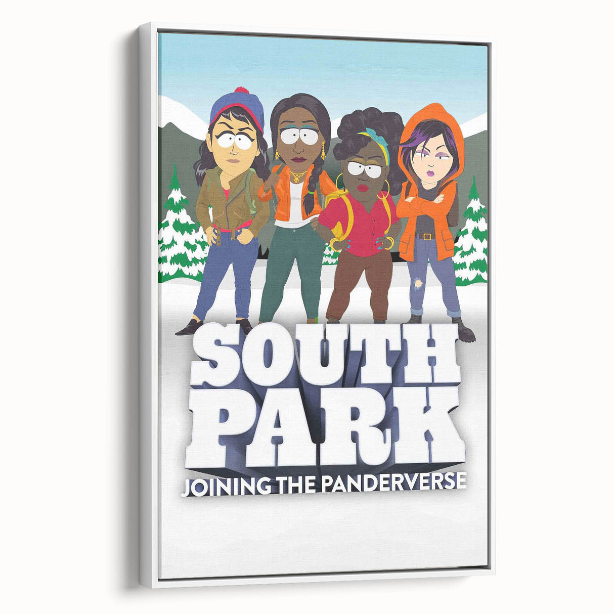 South Park Panderverse Poster – 2020s Vintage Retro Film Art