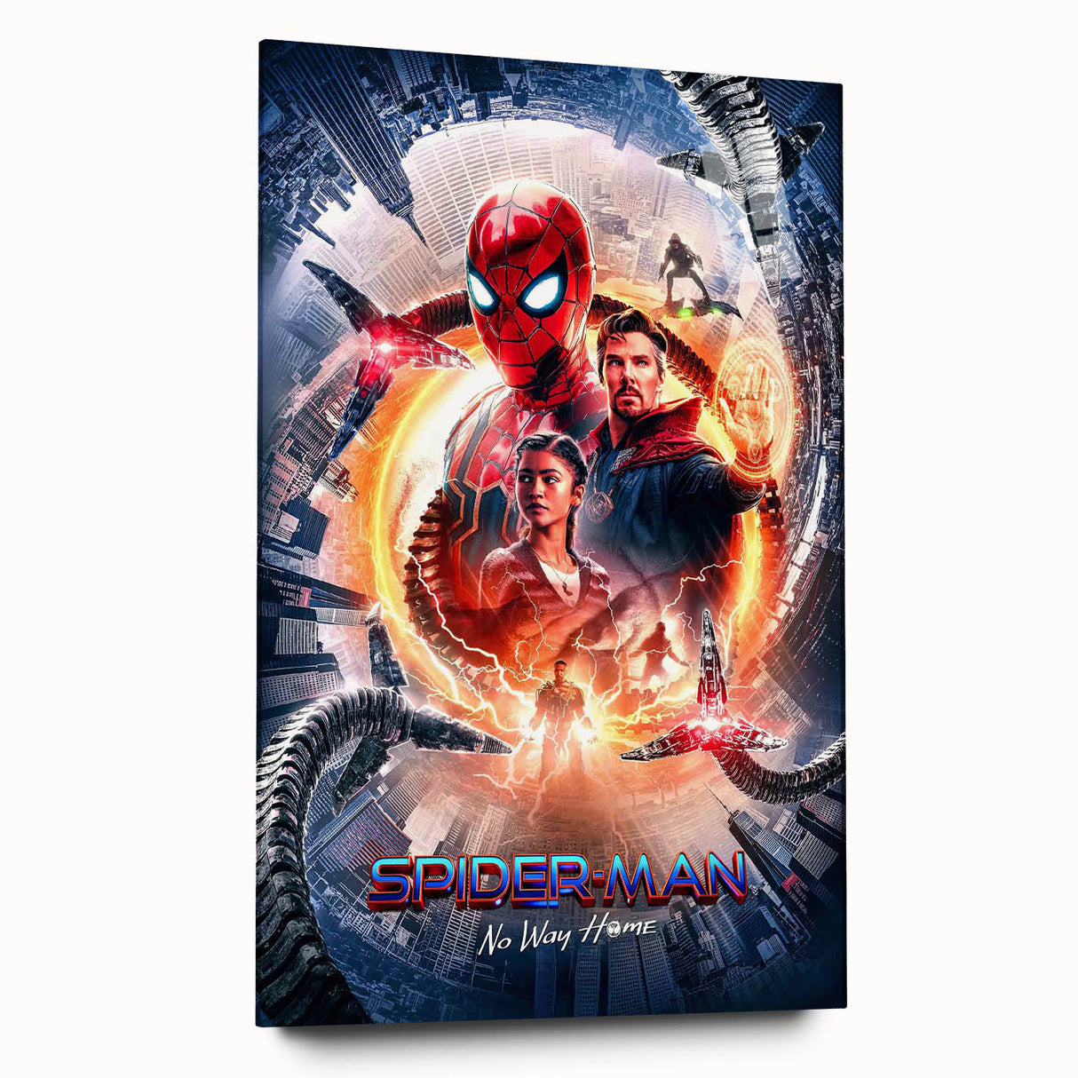 Spider-Man No Way Home Poster – 2020s Vintage Movie Print