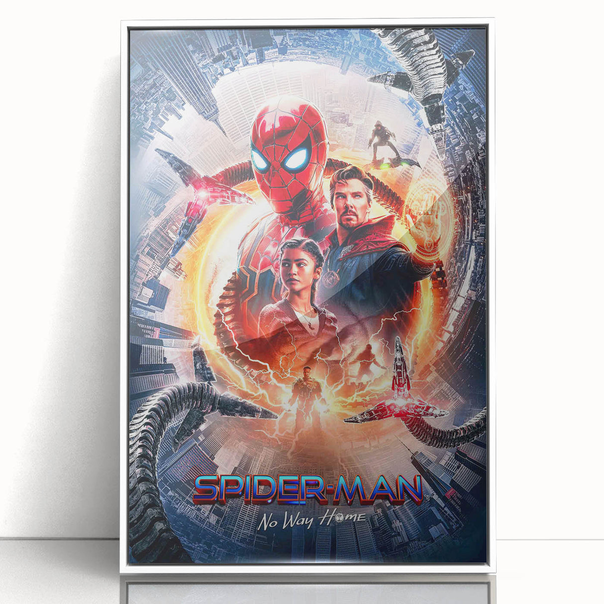 Spider-Man No Way Home Poster – 2020s Vintage Movie Print