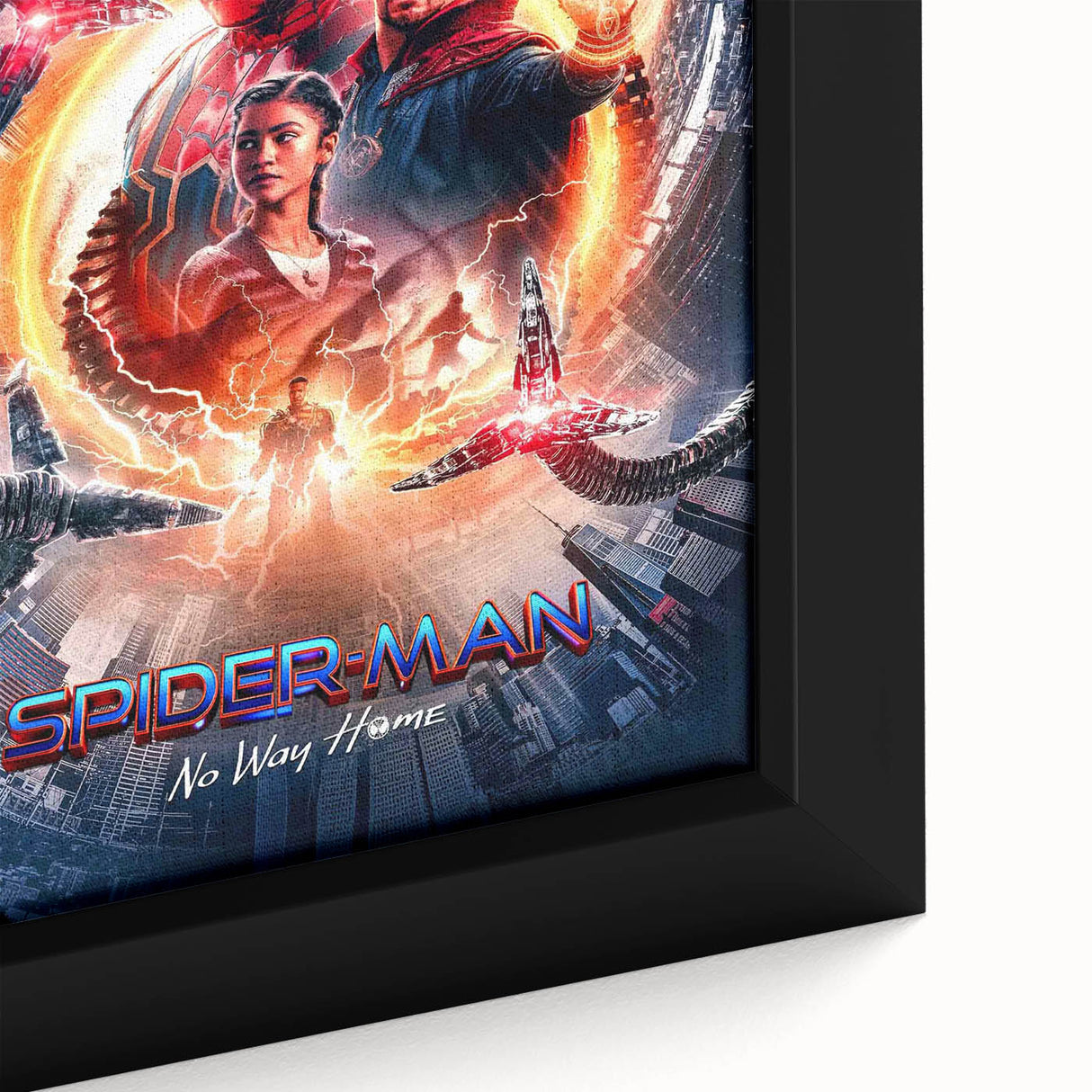 Spider-Man No Way Home Poster – 2020s Vintage Movie Print